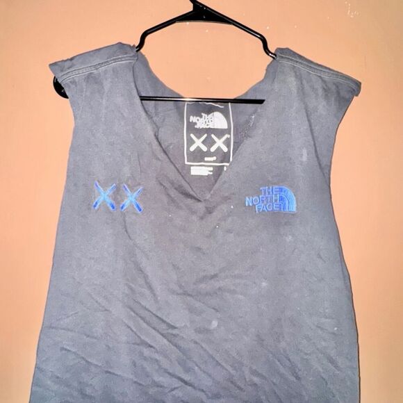 KAWS x The North Face Cutoff Tank Top - Size Large - Picture 6 of 8